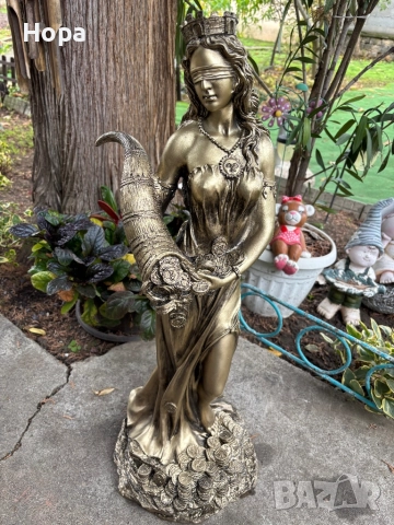 Статуетка Фортуна - Богинята на изобилието 72см. , снимка 14 - Статуетки - 52349424