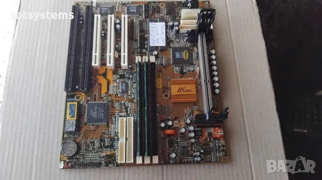 Дънна платка PCChips M747 BX Pro V5.0 Slot 1, снимка 5 - Дънни платки - 49395835