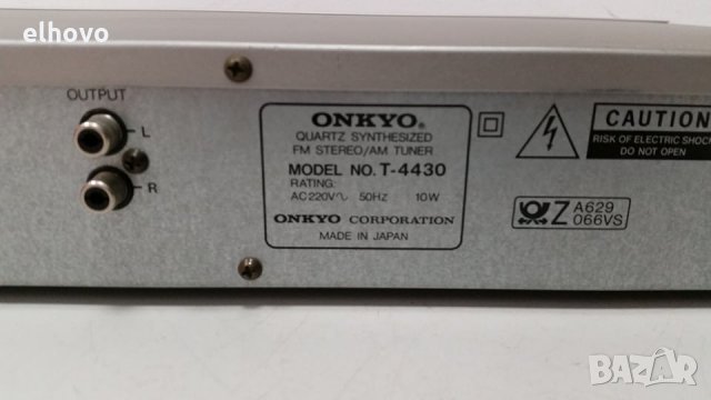 Стерео тунер ONKYO T4430, снимка 9 - Ресийвъри, усилватели, смесителни пултове - 28813558