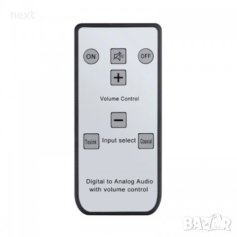 Цифров към аналогов аудио конвертор DAC/ДАК с Bluetooth/блутут + дистанционно, снимка 7 - Други - 32940522