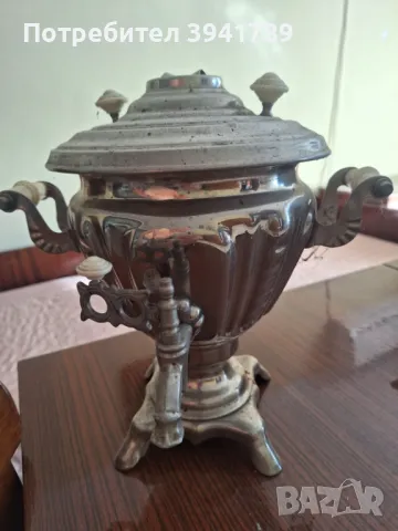 Самовар , снимка 2 - Антикварни и старинни предмети - 47658672