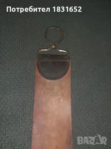 Стар бръснарски каиш, снимка 4 - Други ценни предмети - 49909791