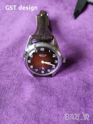 Много рядък Оригинал Часовник Швейцарски Incabloc Swiss Made Механичен , снимка 2 - Мъжки - 44062789