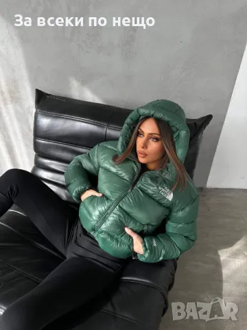Дамско зелено зимно яке The North Face Код A319, снимка 1