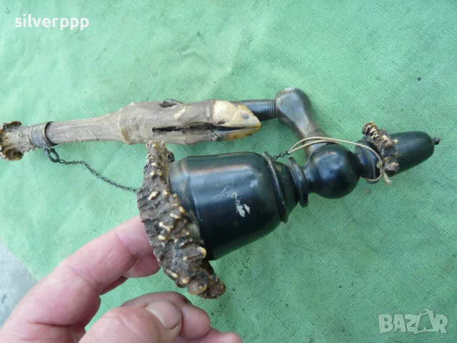  Стара голяма колекционерска лула , снимка 5 - Други ценни предмети - 50243804