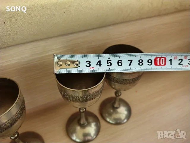 Страхотен Стар Посребрен  Сервиз, снимка 9 - Антикварни и старинни предмети - 49338815