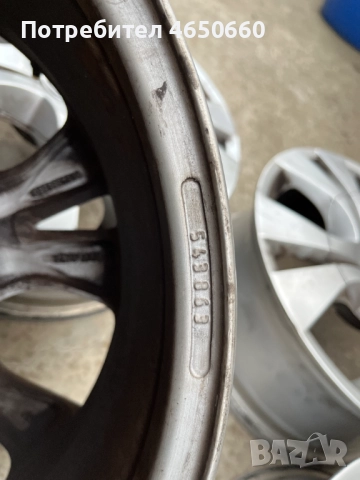 17 цолови алуминиеви джанти за Ситроен със сензори, снимка 9 - Гуми и джанти - 52537809