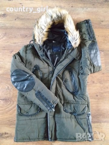  Zara Veste Capuche - страхотно мъжко яке НОВО БЕЗ ЕТИКЕТИ, снимка 5 - Якета - 27790018