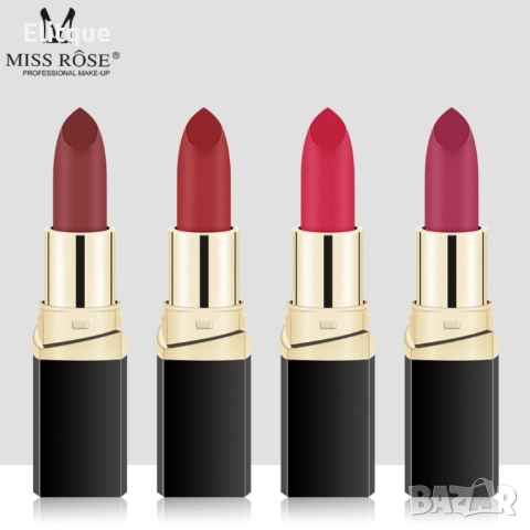 Матово кадифено червило MISS ROSE, снимка 5 - Декоративна козметика - 52503272