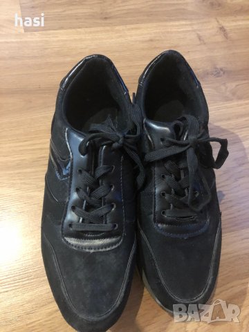 Черни обувки, снимка 1 - Дамски ежедневни обувки - 37920591