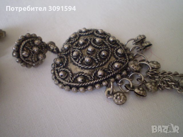  възрожденски обеци филигран, снимка 5 - Антикварни и старинни предмети - 40430283