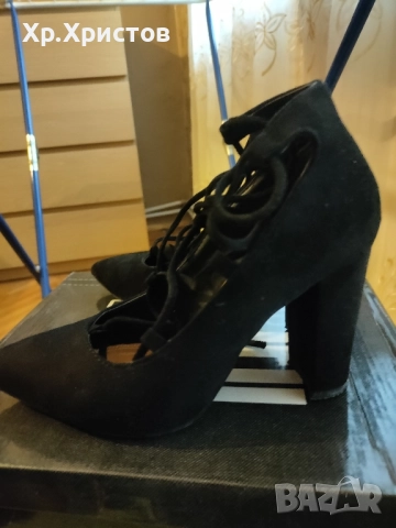 дамски обувки на ток , снимка 5 - Дамски обувки на ток - 52024983