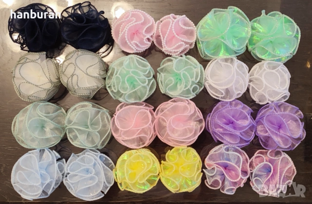 Кордели, малки панделки за коса, снимка 12 - Аксесоари за коса - 27241083