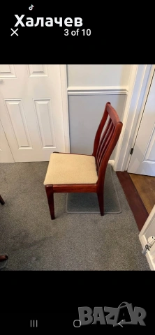 Масивна маса с 6 стола, снимка 8 - Маси - 53283701