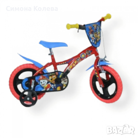 ✨Детски велосипед Paw Patrol 12" в Детски велосипеди, триколки и коли в гр.  Шумен - ID36408112 — Bazar.bg