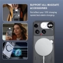 Магнитен калъф за Nothing Phone (3) 5G- Матов PC гръб, TPU рамка, MagSafe, Прахоустойчив, Вкл Протек, снимка 6