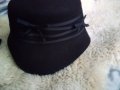  Италианска чиста вълна супер елегантна шапка, снимка 2