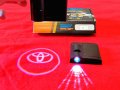 Проектор лого Toyota за врата, снимка 1