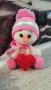 Подаръци за Св. Валентин. Снежен човек. Ръчно изработена, Плетена играчка, снимка 2