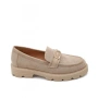 Велурени мокасини в бежов цвят- Rita Beige 11662, снимка 2