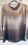 Луксозна блуза LE COMTE satin - елегантен Metallic шик, снимка 10