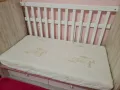 Детско легло + матрак, две шкафчета и протектор, снимка 3