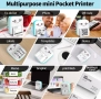 Разпродажба -60%! Преносим мини термопринтер, компактен фото принтер, снимка 4