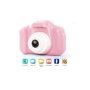 Дигитален детски фотоапарат Automat, За снимки и видео, слот за SD карта, игри, Розов, снимка 2