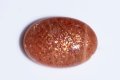 Слънчев камък конфети 11.4ct овален кабошон #5, снимка 1