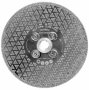 ПРОМОЦИЯ 48 ЛВ. ФАК. 2в1 Диамантен диск ф125 мм рязане,шлайфане на гранит,мрамор,керамика фланец M14