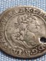 Сребърна монета 6 кройцера 1671г. Леополд първи Кремниц Унгария 13742, снимка 2