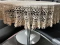 Покривка за маса ръчна изработка-диаметър 140 см., снимка 6
