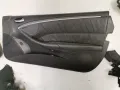 кори врати за Mercedes CLK W209 Cabrio кожени черни кабриолет, снимка 4