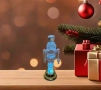 Светеща Коледна фигурка Лешникотрошачка – Войник, с LED осветление, снимка 1
