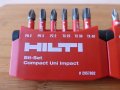 Комплект битове HILTI ХИЛТИ 3 вида, снимка 2