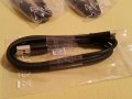 Продавам USB to micro USB data cable 1.5 m черен кабел зарядно компютър данни микро зареждане, снимка 3