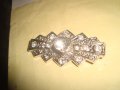 СТАРА СКЪПОЦЕННА АРТ ДЕКО БРОШКА 20362, снимка 7