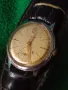 JUNGHANS SHOCKPROOF Стар НЕМСКИ РЯДЪК ВИНТИДЖ МЕХАНИЧЕН ЧАСОВНИК ЮНГХАНС РЕТРО КАИШКА Ест КОЖА 29335, снимка 16