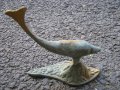 Бронзова пластика статуетка делфин