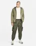 Мъжко долнище Nike Tech Lined Woven Cargo Khaki/Black - размер XS, снимка 1