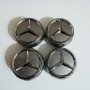 Капачки за джанти за Mercedes AMG Черни Сиви Червени Матирани (A0004000900), 75mm, снимка 5