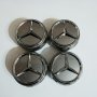 Капачки за джанти за Mercedes AMG Черни Сиви Червени Матирани (A0004000900), 75mm, снимка 5