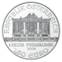 Виенска филхармония - Сребърна Инвестиционни монети .9999 чистота на среброто, снимка 2