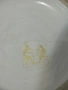 Старинен гръцки порцеланов салфетник с 24 к злато , снимка 6