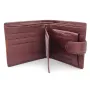 Мъжки колан и портфейл в бордо-Подаръчен комплект Код на продукта:M-0039, снимка 2