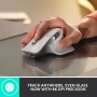 ЧИСТО НОВА С ЛЕПЕНКА Безжична мишка Logitech MX Master 3S ултрабързо скролиране, ергономична, 8K DPI, снимка 11