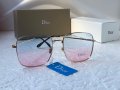 DIOR 2021 слънчеви очила  UV 400 защита с лого, снимка 4