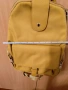 Дамска чанта – раница, цвят горчица, снимка 5
