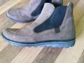 Обувки за пролет и есен,набук,тип мокасина високи,39 1/2, снимка 3