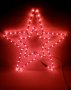 Декоративна Червена Звезда 45 х 45см 26.99лв Енергоспестяваща декорация, снимка 1 - Лед осветление - 38547706